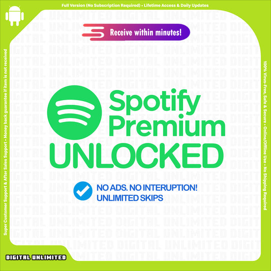 [Lifetime] Spotify Premium Unlocked Latest for Android