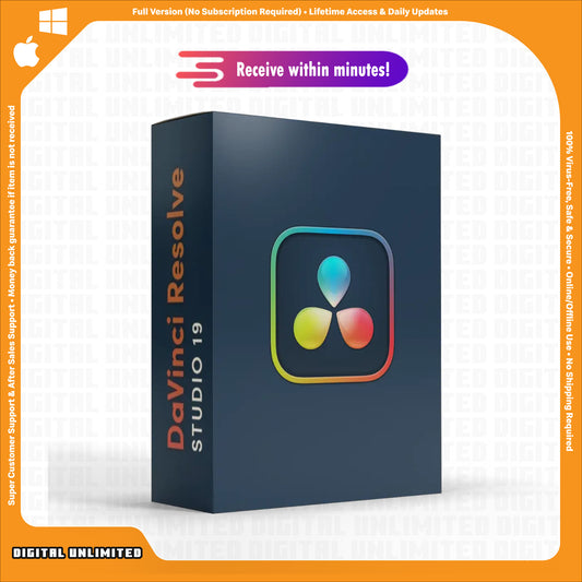[Lifetime] DaVinci Resolve Studio Latest for Windows & macOS
