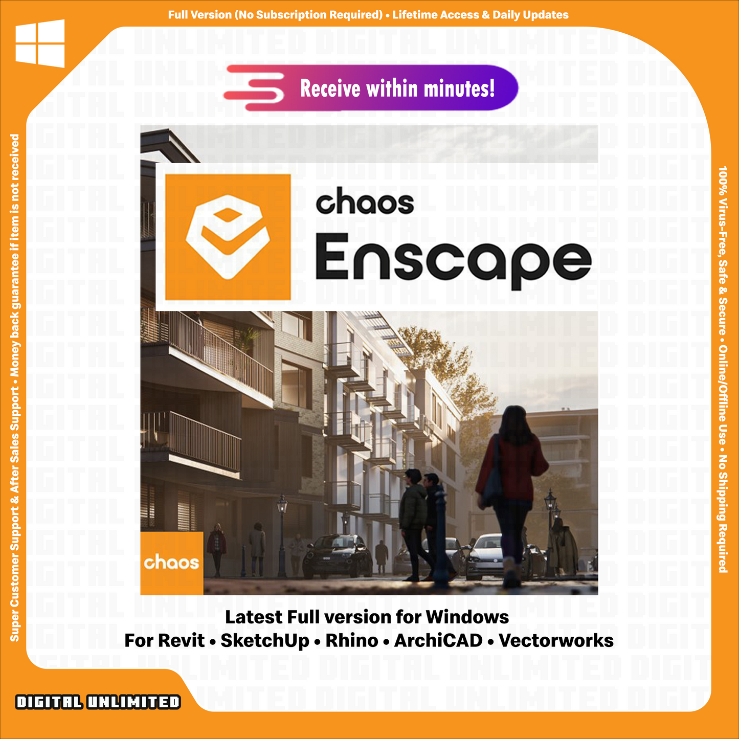 [Lifetime] Chaos Enscape Latest for Windows