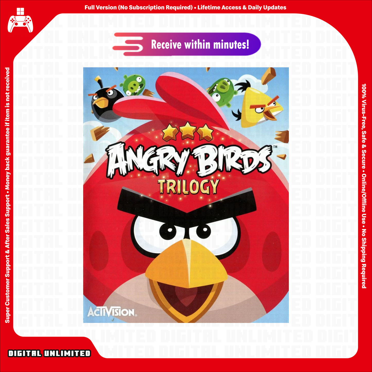 [Lifetime] Angry Birds Trilogy Latest for Windows