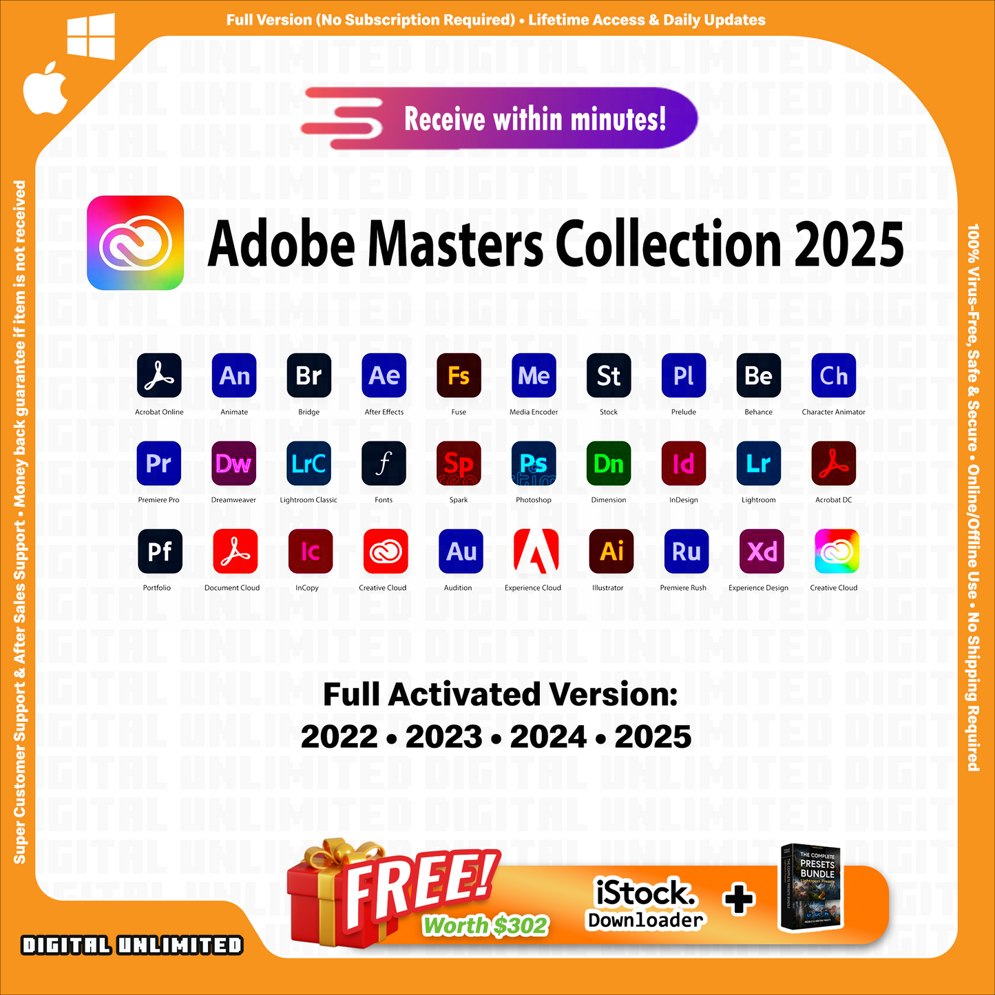 [Lifetime] Adobe Master Collection CC 2025 for Windows & macOS