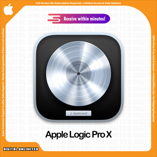 [Lifetime] Apple Logic Pro X Latest for macOS