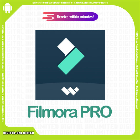 [Lifetime] Filmora PRO AI Video Editor Latest for Android