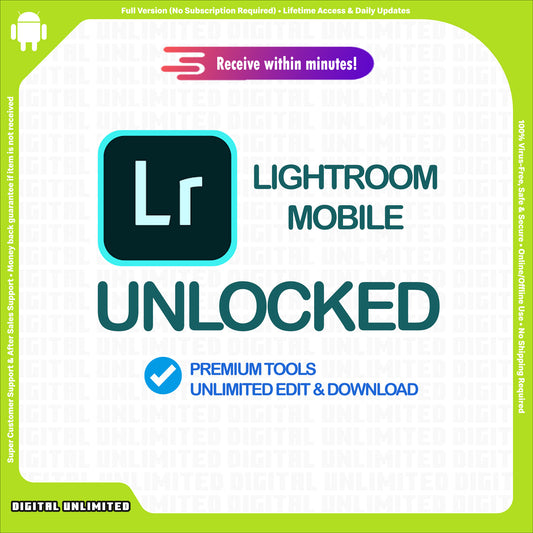 [Lifetime] Lightroom Photo & Video Editor Latest Unlocked for Android