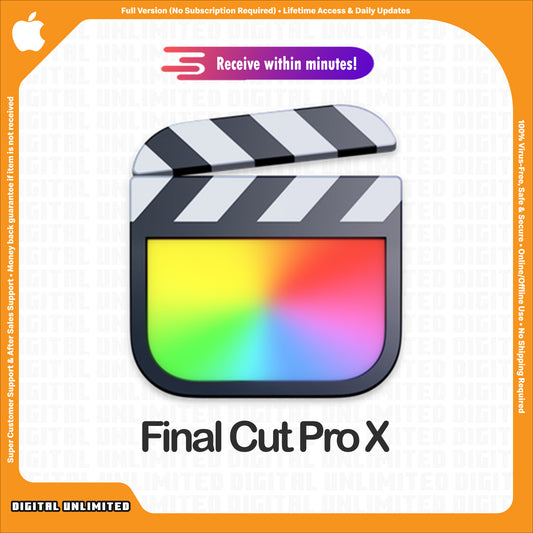 [Lifetime] Final Cut Pro Latestfor macOS