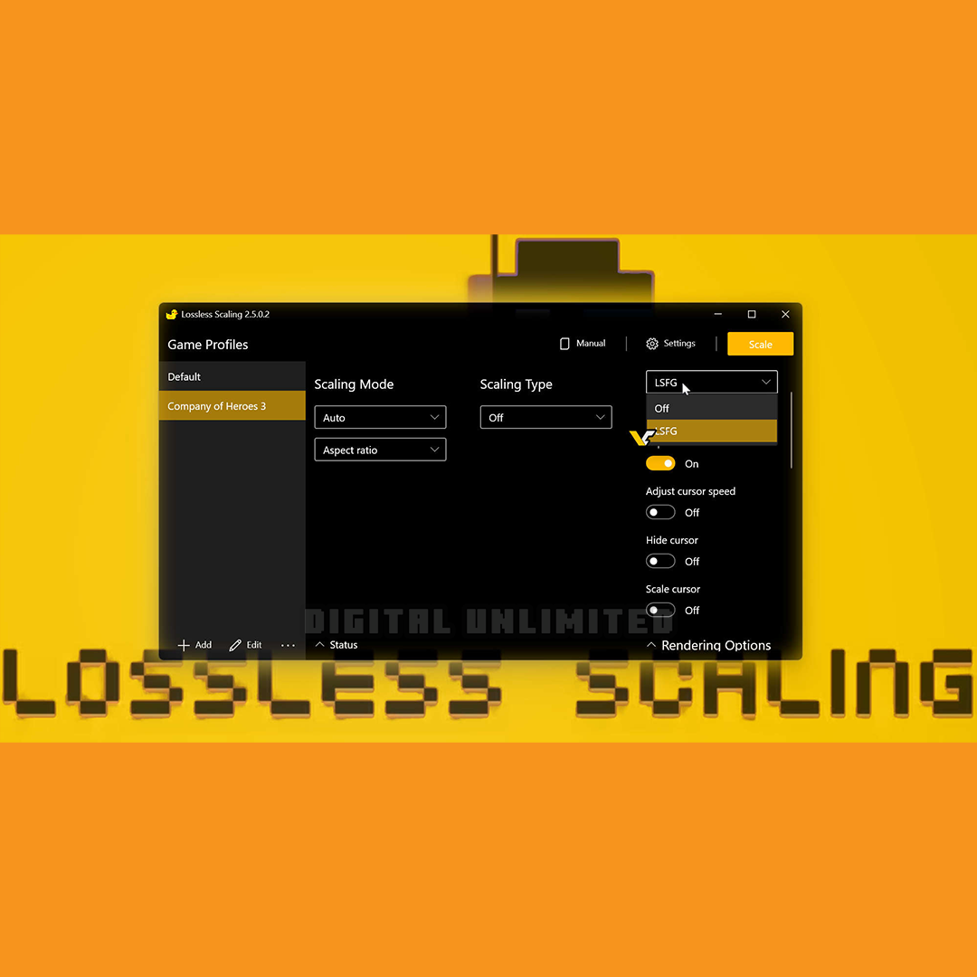 [Lifetime] Lossless Scaling Latest for Windows