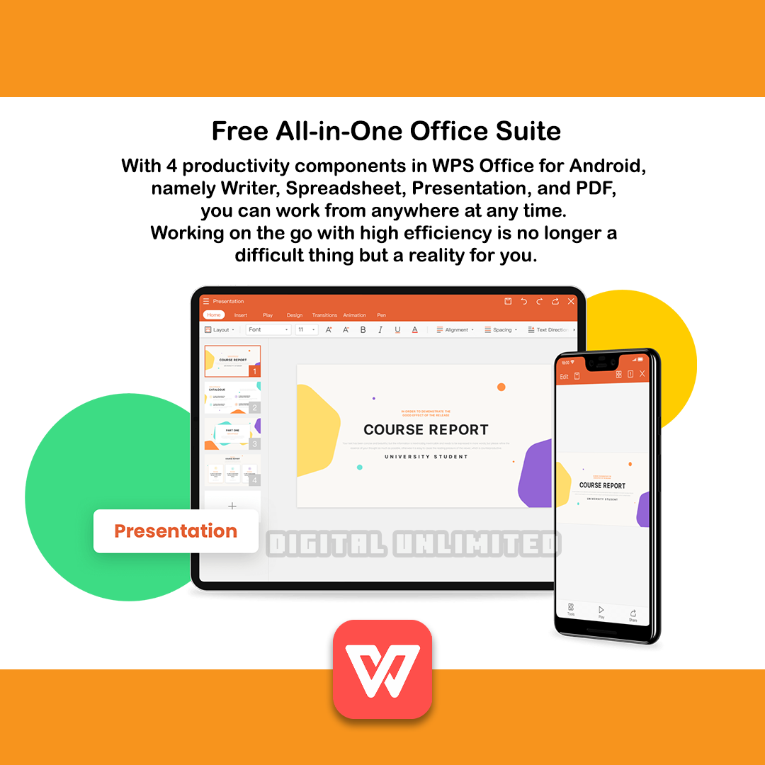 [Lifetime] WPS Pro Office+PDF Latest for Android