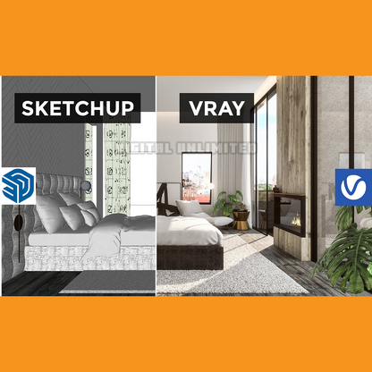 [Lifetime] SketchUp Pro Latest 2024 + VRay 6 for Windows and macOS