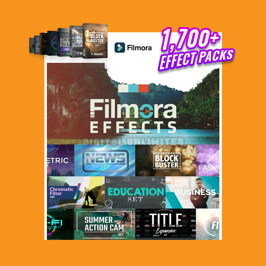 [Lifetime] Wondershare Filmora + Effect Packs Latest For Windows & macOS